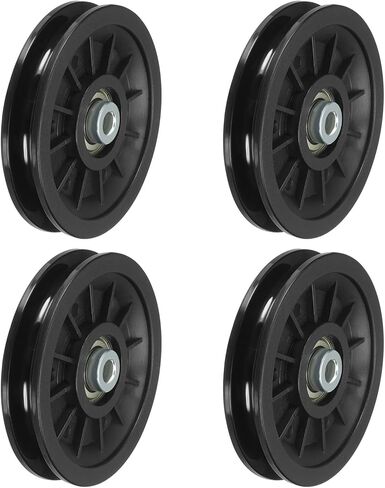 PATIKIL Universal Bearing Pulley Wheel, Nylon Bearing Pulley Wheel Lifting Bearing Wheel Replace for Gym Equipment in Saudi Arabia