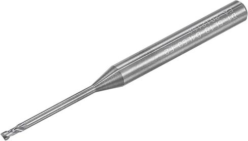 مطحنة نهاية أنف مربعة من uxcell، قطع توجيه CNC طويلة المدى بطول 1.5 مم من الكربيد الصلب 2 قاطعة طحن مزمار مع رقبة ممتدة، طول القطع 18 مم وساق 4 مم in Saudi Arabia