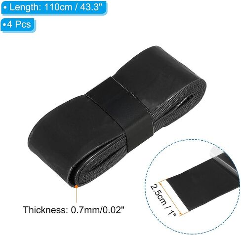 PATIKIL Tennis Racket Grip Tape, Anti Slip Absorbent PU Badminton Overgrip Racquet Grip Tape Baseball Pickleball Paddles in Saudi Arabia