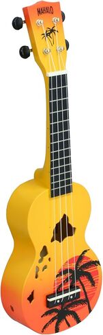 Mahalo Ukuleles Mahalo Designer Series Ukulele، اليد اليمنى، انفجار أرجواني، سوبرانو (MD1HA ppb) in Kuwait