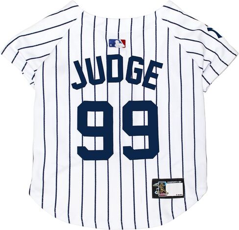 جيرسي MLBPA للكلاب - قميص Aaron القاضي رقم 99 للحيوانات الأليفة - قميص شبكي MLB New York Yankees، مقاس X-Large in Saudi Arabia