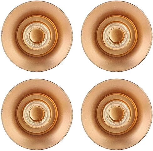 4 قطع من مقابض التحكم في الجيتار الكهربائي، قطع غيار مقبض بلاستيكي للجيتار (القهوة) in Kuwait