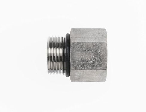 6410-10-16-O Steel Straight Reducer, 7/8"-14 SAE ORB x 1-5/16"-12 SAE ORB Thread, Male O-Ring Boss x Female O-Ring Boss in Saudi Arabia