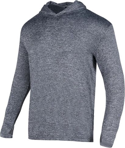 Men's Hoodie Shirts Long Sleeve UPF 50+ Sun Protection T Shirts Casual Fishing Hiking Shirts with Hood in Saudi Arabia