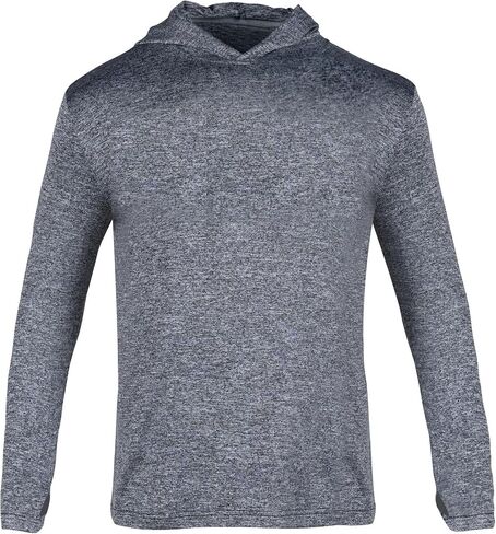 Men's Hoodie Shirts Long Sleeve UPF 50+ Sun Protection T Shirts Casual Fishing Hiking Shirts with Hood in Saudi Arabia