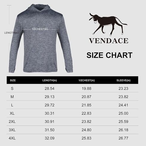 Men's Hoodie Shirts Long Sleeve UPF 50+ Sun Protection T Shirts Casual Fishing Hiking Shirts with Hood in Saudi Arabia