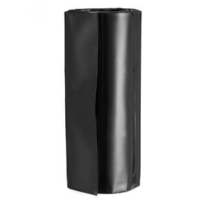 uxcell Battery Wrap PVC Heat Shrink Tubing 103mm Flat Width for 18650 Power Supplies 1 Meter Length Black