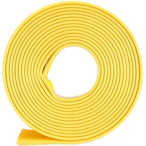 uxcell Heat Shrink Tubing 5/16-inch(8mm) Dia 12.5mm Flat Width 2:1 Heat Shrink Tube Wire Wrap 3.3ft Yellow