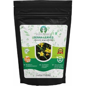 Senna Leaf Powder 50 Gm I Cassia angustifolia Powder I Natural Herbal Laxative I Ayurvedic Herbal Supplement to Support Digestive Function | removes unwanted Materials