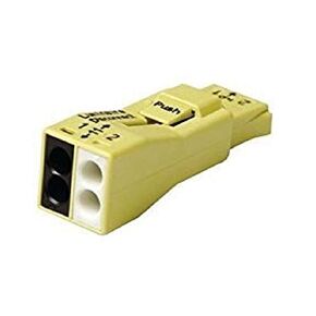 Wago 873-902 LUMI-NUTS PUSH WIREConnector for Luminaire Disconnect 2500 PK