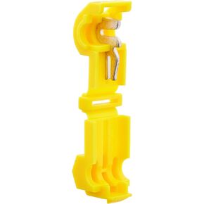 Install Bay YTT Yellow Insultion Displacement T-Tap Connector 12-10 Gauge - 100 Pack