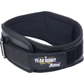 Schiek Sports Ronnie Coleman 4006 Weightlifting Belt - Lumbar Support Weight Lifting Belt - Carbon Fiber and Nylon