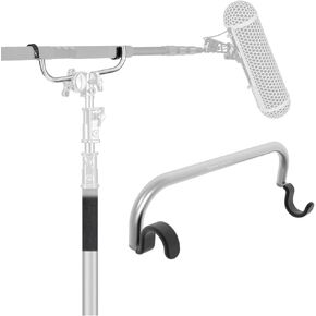 Selens Video and Audio Metal Microphone Boom Holder Built-in Magnets for Music Recording, Interviewing