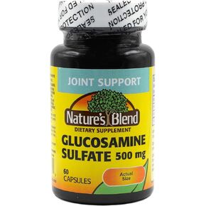 NAT B GLUCOSAMINE SULF CP 500MG60