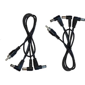 (2) Pack of 3 Way Split Effects Pedal DC Power Cables for CIOKS Power Supplies