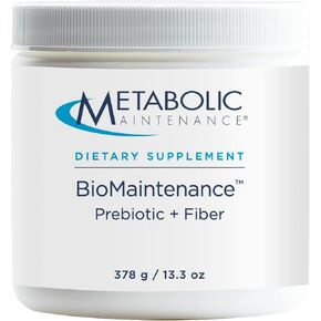 Metabolic Maintenance BioMaintenance Prebiotic + Fiber Powder - Supports Gut Health & Immune Function - Pure, Easy Add-in with No Sweeteners or Fillers (378g / 60 Servings) in Kuwait