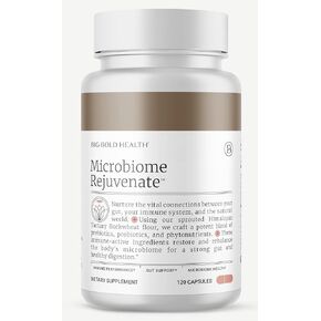 Microbiome Rejuvenate - 2 MONTH SUPPLY - Powered by unique prebiotics and probiotics found in Organic Himalayan Tartary Buckwheat Bran | Includes polyphenols for microbiome and immune balance
