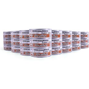 شريط لاصق ADHES عالي التحمل مقاوم للماء 1.88 بوصة × 164 قدم (55YD) لاصق قوي ولا يترك بقايا شريط لاصق فضي للإصلاحات الداخلية والخارجية، صناعي، استخدام احترافي in Kuwait