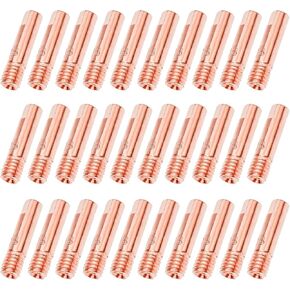 FORTON Mig Welder Tips 30-Pack Welding Tips .030" Contact Tip for Mig Welding Gun, Copper (0.030")
