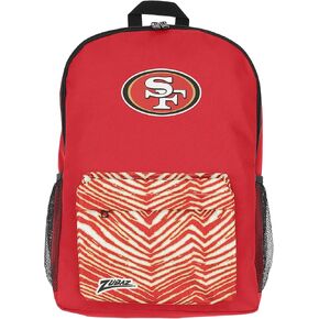 FOCO X ZUBAZ NFL Collab Zebra Printed Backpack, Arizona Cardinals