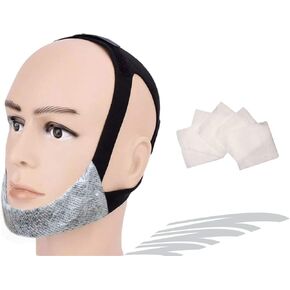 CPAP Chin Strap No Itchy No Odor No Stain, for Small to Medium Size, CPAP Supplies for Sensitive Skin, Non-invasive Anti Snoring Chin Strap wo Irritation, Open Mouth Breathing Prevention Strap in Saudi Arabia