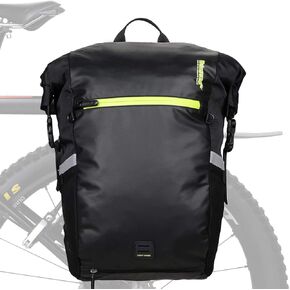 Rhinowalk Multifunction 24L Bike Pannier Bag Waterproof Bicycle Rear Seat Bag Laptop Backpack Motor Bag Luggage Bag