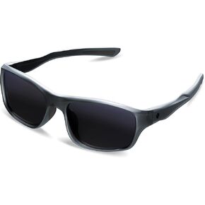 Polarized Sports Sunglasses for Men Women Fishing Running Cycling Baseball Hunting Driving, Floating Strap UV400 Lenses