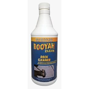 BooYah Clean Deck Cleaner – Works on Non-Skid and Flat Surfaces to Remove Grime, Stains, Fish Blood, Oil, Grease, Black Streaks, and Soot – Meets EPA Safer Choice Direct Release Criteria