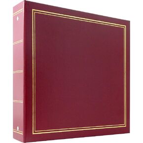 MCS Library Collection 400-Pocket 4x6 Photo Album, 80 Pages, Black