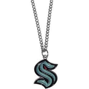 Siskiyou Sports NHL Seattle Kraken Chain Necklace with Small Charm, One Size