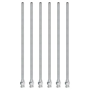 PATIKIL Blunt Tip Dispensing Needle 25G, 6 Pcs 5 Inch Stainless Steel Liquid Dispenser Needles with Lure Lock for Refilling Liquid Inks Adhesives Glue