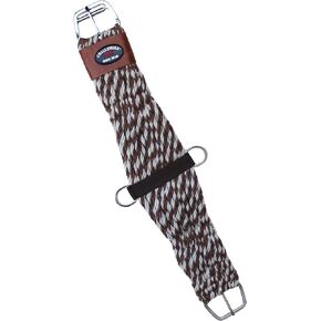 CHALLENGER Horse Western 27 Strand Double Weave Two-Tone Mohair Roper Cinch 97RT17
