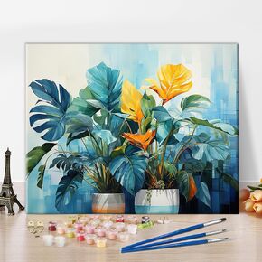 TUMOVO Paint by Numbers for Adults Jesus Oil Hand Painting Adult Paint by Number Kits on Canvas Christian Acrylic Paintwork Wings Art Crafts for Home 16"x20"(Frameless)