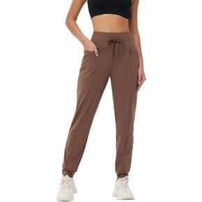 Blaosn Athletic Joggers Pants for Women High Waisted with Pockets Gym Workout Sweatpants Hiking Golf Trendy Lounge Clothes