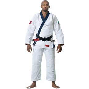 Ronin Shinsei Yugure BJJ Gi – White Jiu Jitsu Gi for Men – Complete BJJ Gi Men Uniform with Gi Bag Set