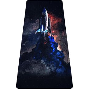 Cifupy Yoga Mat Double-Sided Non Slip Exercise Mat Eco Friendly TPE Fitness Exercise Mat With Carrying Strap & Storage Bag Workout Mat for Yoga, Pilates and Floor Exercises