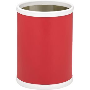 Kraftware Fun Colors Round Wastebasket, 11", Mist Green