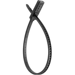 Bicycles Lock, Multifunction Adjustable Bicycles Lock Zips Tie Lock Bikes Luggage Scooter Lockers with 3 Digit Passwords