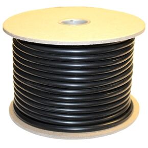 .039'' (1 mm) Viton (FKM) O-Ring Cord Stock, 75A Durometer, 10' Piece, Black
