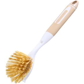 Bottle Brush Dishwashing Cleaning Brush Set, Long Handle Dish Cup Bottle Washing Scrubber for Cleaning Non-Stick Pot Pan Dish Bowl, Water Cups, Coffee Mugs