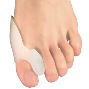 Chiroplax Bunion Gel Pads Corrector Relief Cushion Guard Toe Separator Hallux Valgus Straightener Splint Protector Shield Spacer Sleeve Cover (2 Pairs)