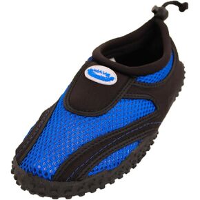 WAVE Women's Drawstring Slip On Aqua Socks Water Shoes