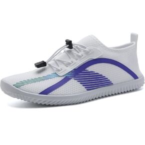 Water Shoes Mens Womens Beach Swim Shoes Quick-Dry Aqua Socks Pool Shoes for Surf Yoga Water Aerobics