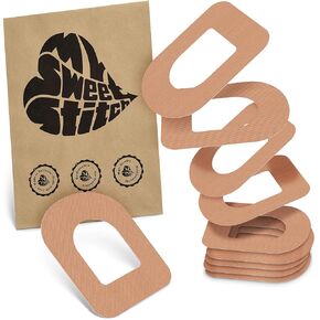 25 x Omnipod Sensor Covers, Ringpatch, Last Up to 14 Days, Sweat & Waterproof, CGM, Glucose Monitor Protection, Black