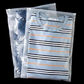 6'' x 9'' Frosted Slider Zip Plastic Packaging Bags, 4 Mil Sturdy Resealable Waterproof zipper Poly Storage Bags/Pouches for Clothing Accessories, Toiletries.. No Vent Hole (50 Pack)