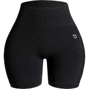TomTiger Women's Athletic Seamless Shorts High Waisted Squat Proof Tummy Control Exercise Shorts women