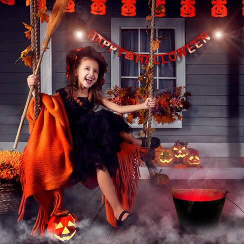 3 قطع من دلو وعاء الساحرات الكبيرة للهالوين و3 قطع من صانع رذاذ النافورة مع 12 لون ضوء LED أسود مرجل رذاذ لتزيين حفلات الهالوين في الهواء الطلق in Kuwait