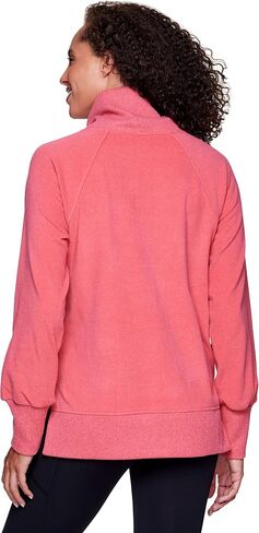 RBX Cowl Neck Sweater for Women, Lightweight Ultra Soft Plush Fleece Pullover Sweatshirt with Relaxed Fit in Saudi Arabia