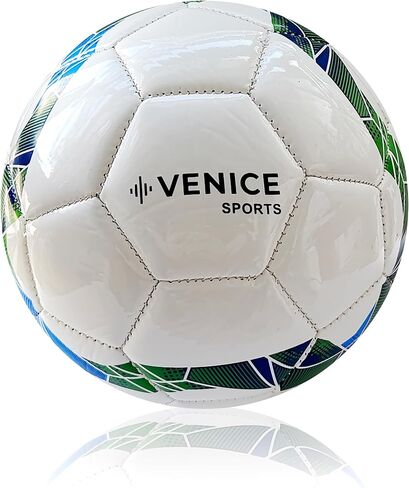 Flash Soccer Ball - Official Size 3 / Size 4 / Size 5 Soccer Balls - Outdoor & Indoor Soccer Balls - Kids Youth adult Soccer Players - Attractive Soccer Gifts in Saudi Arabia