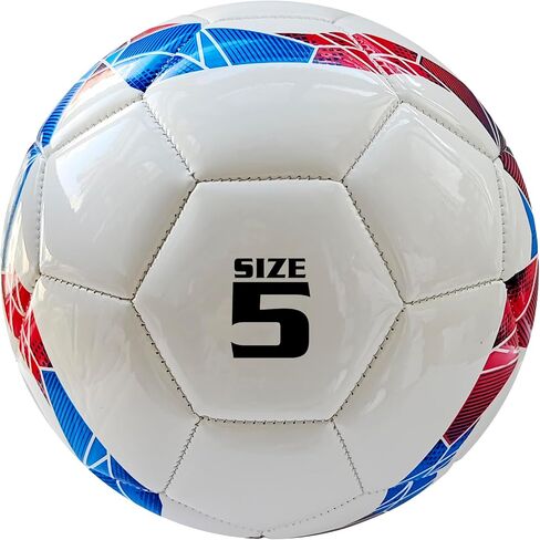 Flash Soccer Ball - Official Size 3 / Size 4 / Size 5 Soccer Balls - Outdoor & Indoor Soccer Balls - Kids Youth adult Soccer Players - Attractive Soccer Gifts in Saudi Arabia